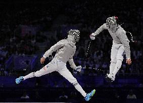 (PARIS2024) FRANCE-PARIS-OLY-FENCING