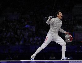 (PARIS2024) FRANCE-PARIS-OLY-FENCING