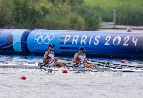 (PARIS2024) FRANCE-VAIRES-SUR-MARNE-OLY-ROWING