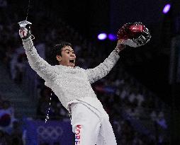 (PARIS2024) FRANCE-PARIS-OLY-FENCING