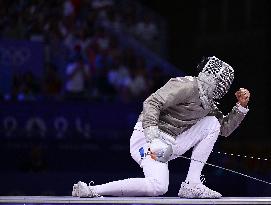 (PARIS2024) FRANCE-PARIS-OLY-FENCING