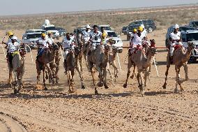 EGYPT-EL ALAMEIN-CAMEL RACE