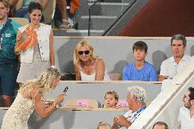 Paris 2024 - Nadal’s Family At Roland Garros