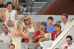 Paris 2024 - Nadal’s Family At Roland Garros