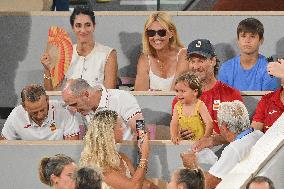 Paris 2024 - Nadal’s Family At Roland Garros