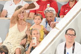 Paris 2024 - Nadal’s Family At Roland Garros