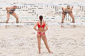 Paris 2024 - Women’s Beach Volleyball - France v Spain