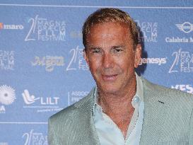 Kevin Costner Honored At Magna Graecia Festival - Italy