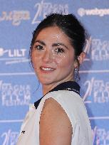 Isabelle Fuhrman Attends Magna Graecia Festival - Italy