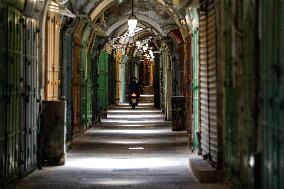 Palestinian Bazaar Strike Old City - Jerusalem