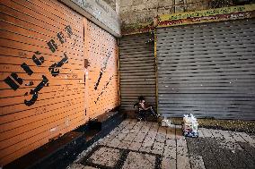 Palestinian Bazaar Strike Old City - Jerusalem