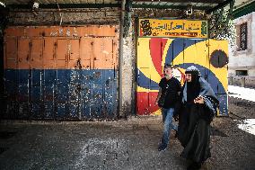 Palestinian Bazaar Strike Old City - Jerusalem