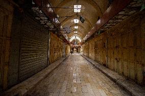 Palestinian Bazaar Strike Old City - Jerusalem