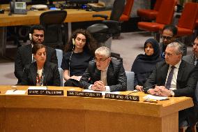 U.N. Security Council emergency meeting