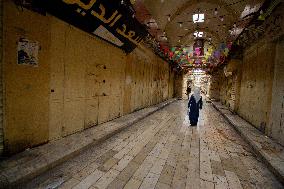 Palestinian Bazaar Strike Old City - Jerusalem