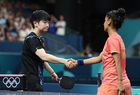 Paris 2024- Table Tennis Men's Singles Round Of 16