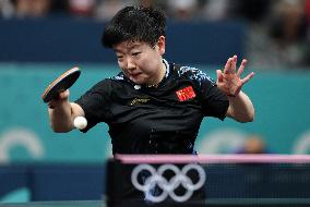 Paris 2024- Table Tennis Men's Singles Round Of 16