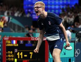 Paris 2024- Table Tennis Men's Singles Round Of 16