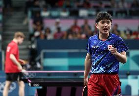 Paris 2024- Table Tennis Men's Singles Round Of 16