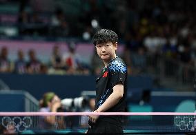 Paris 2024- Table Tennis Men's Singles Round Of 16