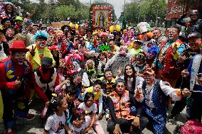 Mexico City Clown Pilgrimage