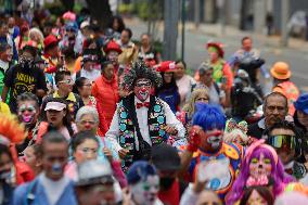 Mexico City Clown Pilgrimage