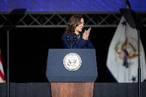 Vice President Kamala Harris Speaks At Sorority Event In Houston