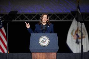 Vice President Kamala Harris Speaks At Sorority Event In Houston