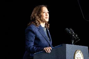 Vice President Kamala Harris Speaks At Sorority Event In Houston