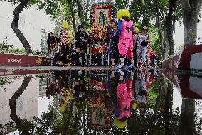 Mexico City Clown Pilgrimage