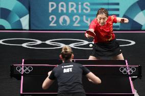 (PARIS2024)FRANCE-PARIS-OLY-TABLE TENNIS