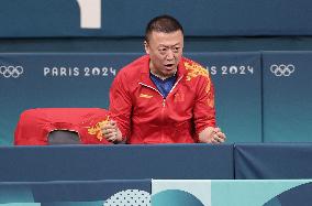 (PARIS2024)FRANCE-PARIS-OLY-TABLE TENNIS