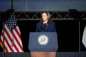 Vice President Kamala Harris Speaks At Sorority Event In Houston