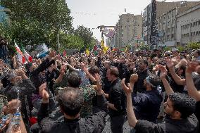 Iran Hosts Funeral For Killed Hamas Leader Ismail Haniyeh In Tehran