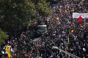 Iran Hosts Funeral For Killed Hamas Leader Ismail Haniyeh In Tehran