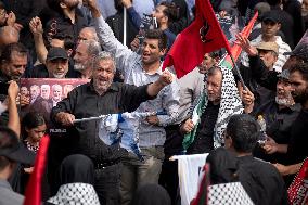 Iran Hosts Funeral For Killed Hamas Leader Ismail Haniyeh In Tehran