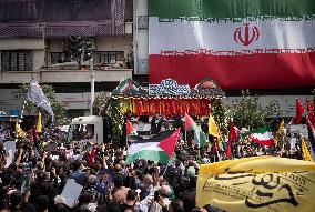 Iran Hosts Funeral For Killed Hamas Leader Ismail Haniyeh In Tehran