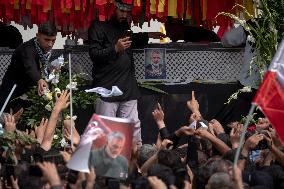 Iran Hosts Funeral For Killed Hamas Leader Ismail Haniyeh In Tehran