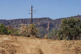 Aftermath From The Thompson Fire In Oroville, California