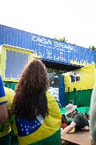 Paris 2024 Fan Zone At Casa Brasil, In Parc De La Villette