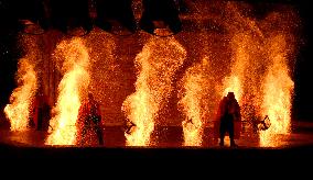 Fireworks Show in Handan