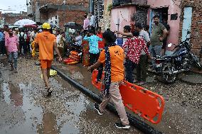 House Basement Flooding In Jaipur