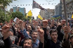 Iran Hosts Funeral For Killed Hamas Leader Ismail Haniyeh In Tehran