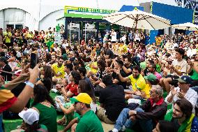 Paris 2024 Fan Zone At Casa Brasil, In Parc De La Villette