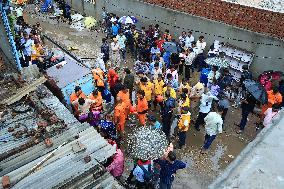 House Basement Flooding In Jaipur