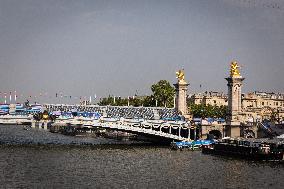 Paris Atmosphere During The Olympic Games