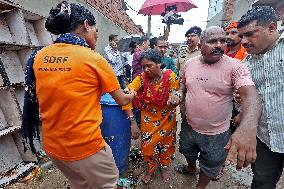 House Basement Flooding In Jaipur