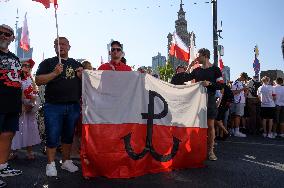 80th Anniversary Of The Warsaw Uprising.