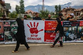 25th Muharram Processions In Kashmir