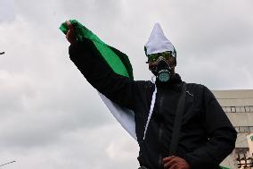 Protesters In Took To The Street In Abuja, Nigeria's Capital